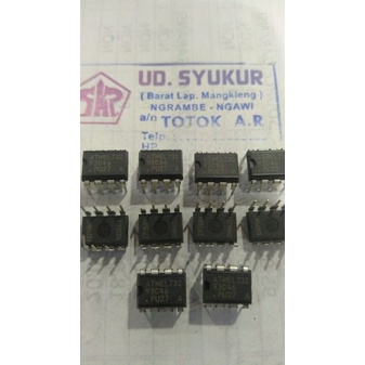 ATMEL 732 93C46 Serial CMOS EEPROM DIP 8 Pin CHINA-003