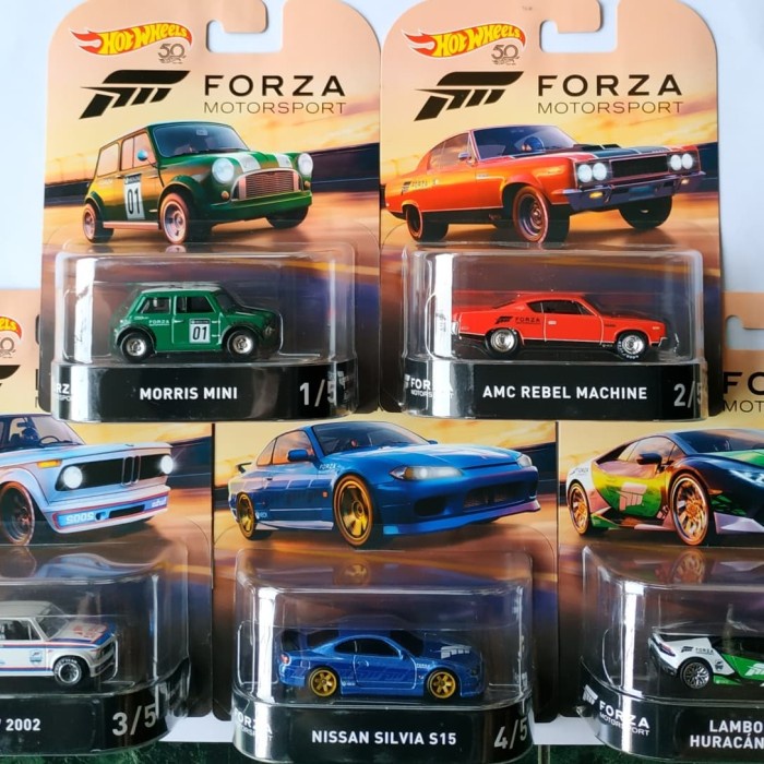 HW1 hotwheels hot wheels forza motorsport set ban karet