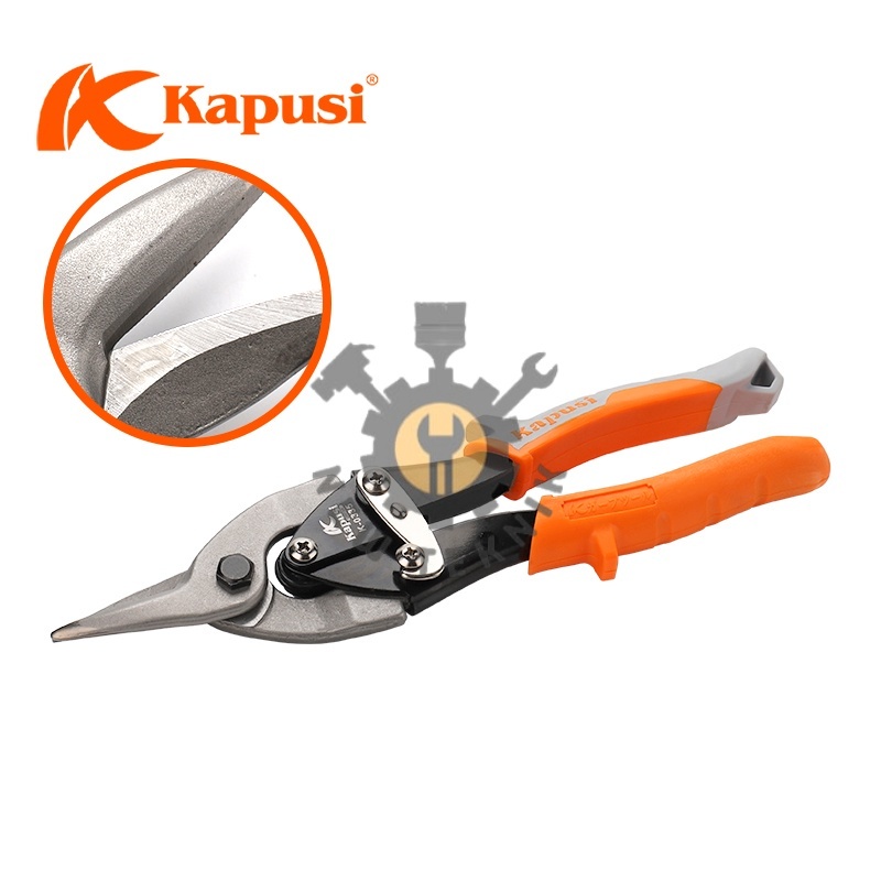 

Kapusi Gunting Baja Ringan Gunting Seng Gunting Holo 10 Inch K-0335