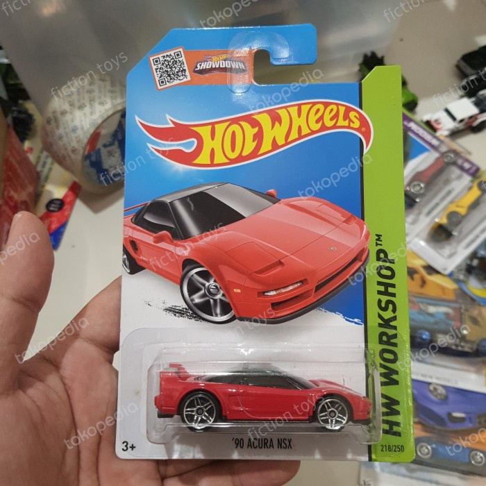HW1 hotwheels acura nsx merah