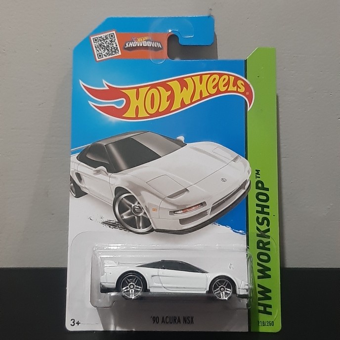 HW1 hotwheels acura nsx white/silver