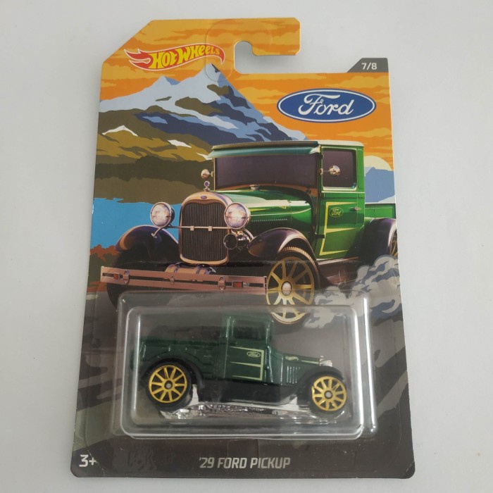 HW1 hot wheels 29 ford pickup hijau