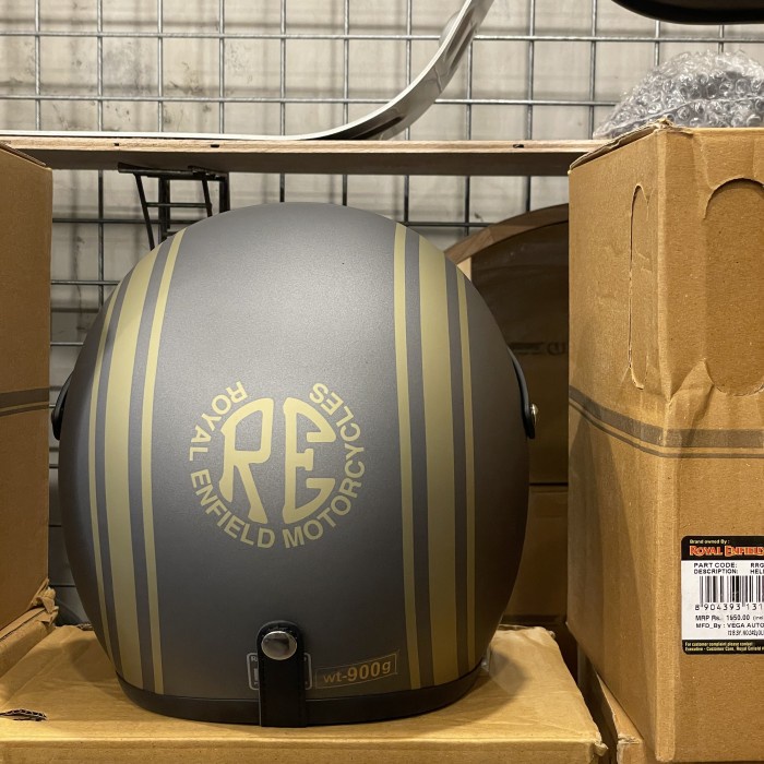 Helm Sun Peak - Royal Enfield  - Matt Black, XL