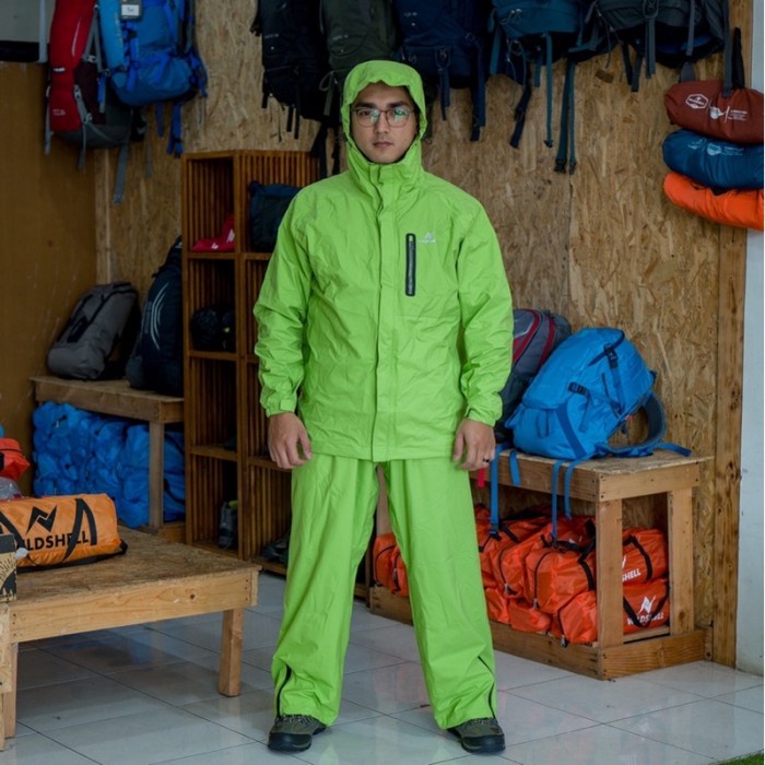 Sentani Jas hujan Raincoat Waterproof Mantel Wildshell - SENTANI NAVY, M