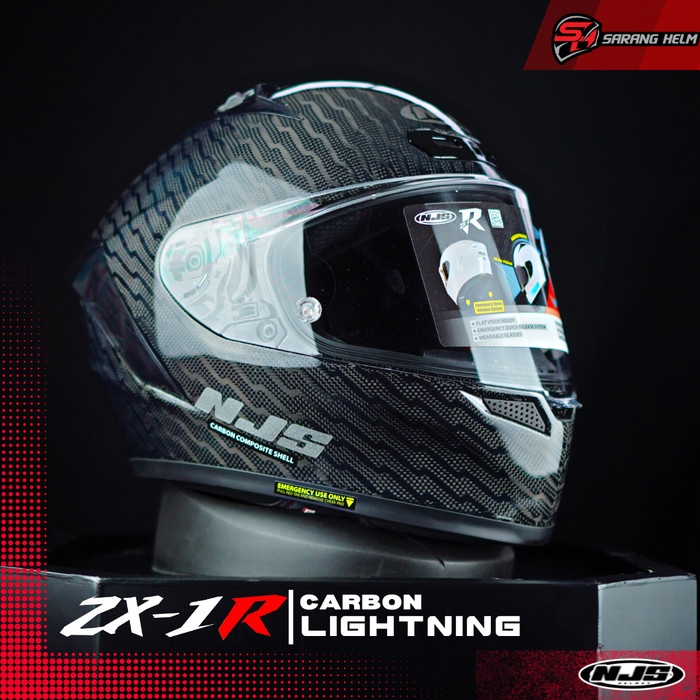 NJS ZX-1R CARBON - Forged Glossy, XL