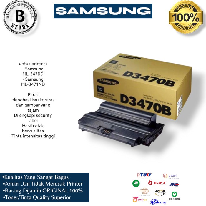 Samsung Toner Black ML-D3470B ORIGINAL 100%