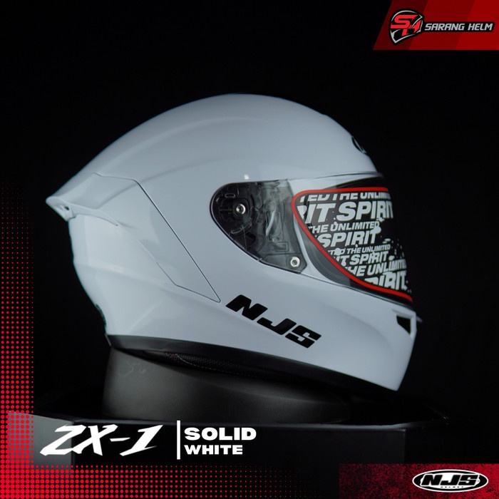 NJS ZX-1 Solid - Putih, XXL