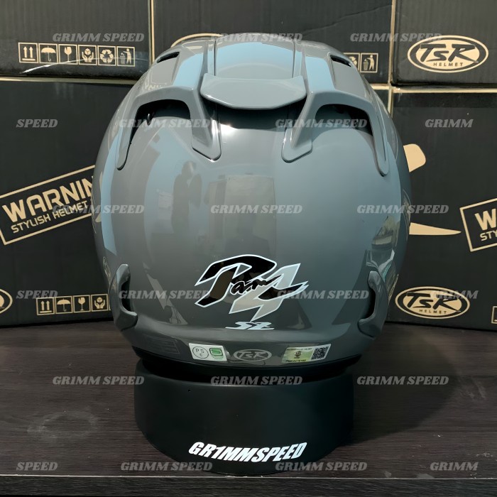 Helm TSR Ram 4 Modern Grey - TSR Helmet