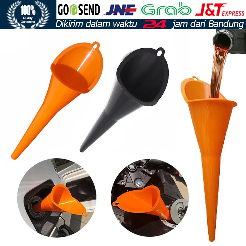 Corong Belalai Oil / Corong Hopkins Oli Model Panjang / Corong Oli Minyak Air Bensin Plastik Panjang