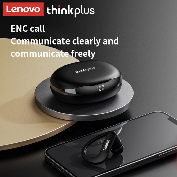 Terlaris ✨-Thinkplus Lenovo T50 True Wireless Bluetooth Earphone Sport TWS 5.2