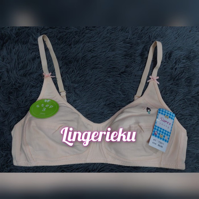 Bra BH Miniset Anak Remaja Perempuan Sorex 3311 Step 3 - Biru Muda, Size 32
