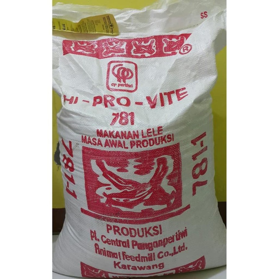 PELET HI-PRO-VITE 781-1 Pakan Apung Pelet Ikan Lele Gurame Nila 30kg