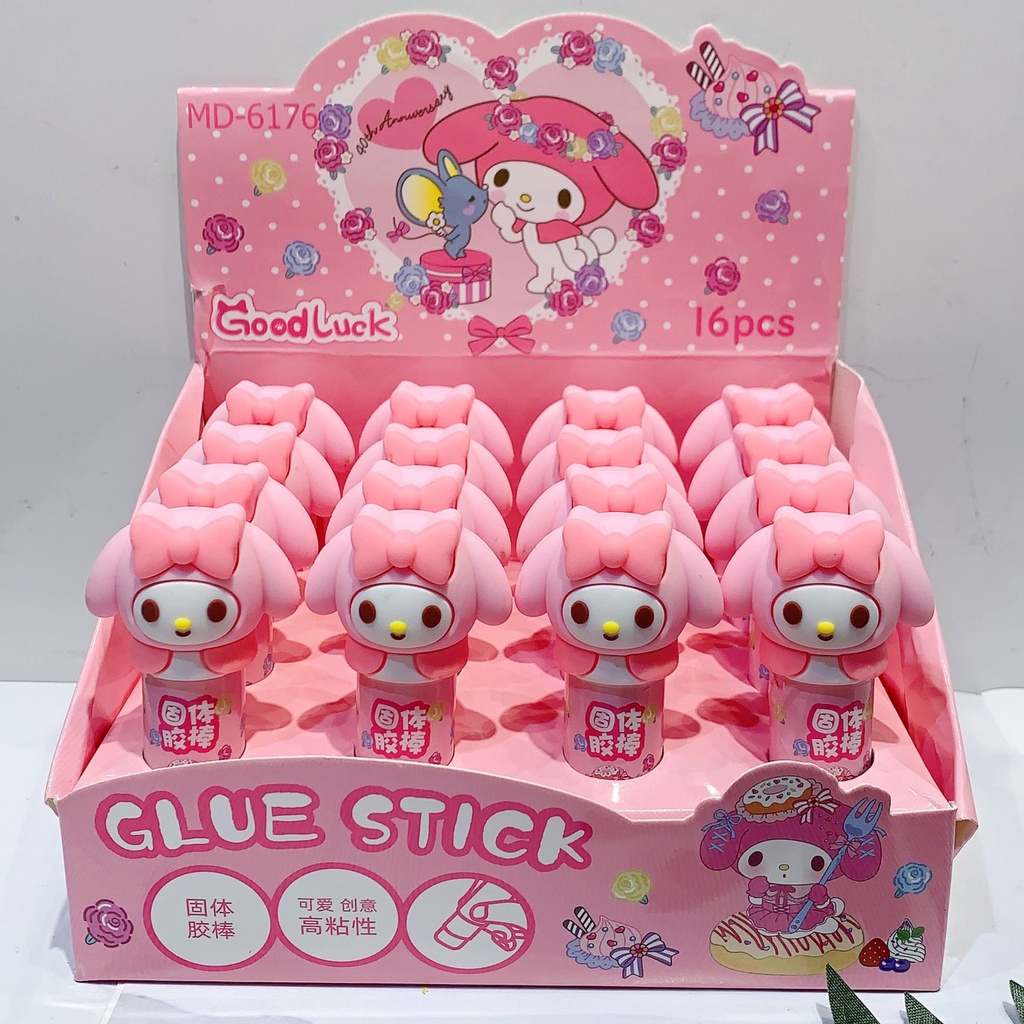 

( SPM7 ) GLUE STICK ANAK SAN RI* 3D MELODY CUlOMI H. KITTY LEM BATANG SANRI*