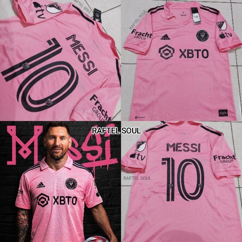 JERSEY DEWASA BAJU BOLA INTERR MIAMI HOME 2023/2024 MESSI TERBARU