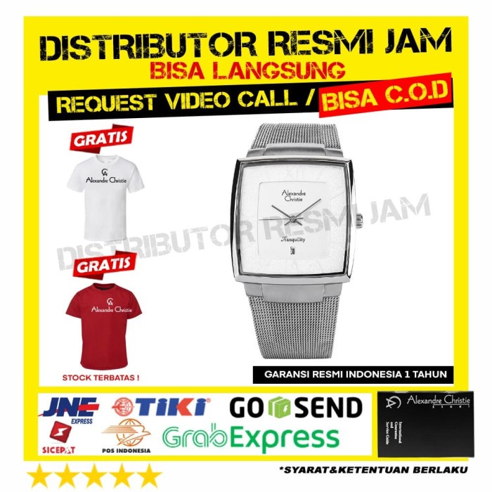 ALEXANDRE CHRISTIE 8329LD 8329 LD AC8329LD GARANSI RESMI 12 BULAN