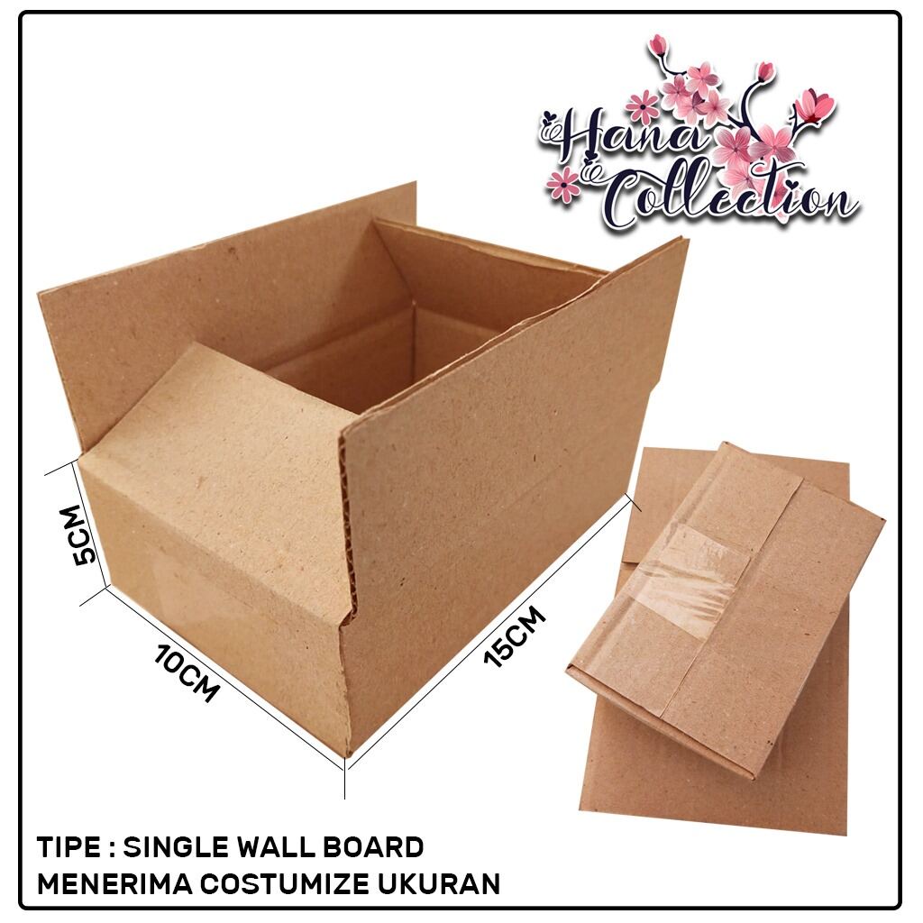 

5pcs Karton Box Kardus Packing Kemasan Kardus 15 x 10 x 5 CM