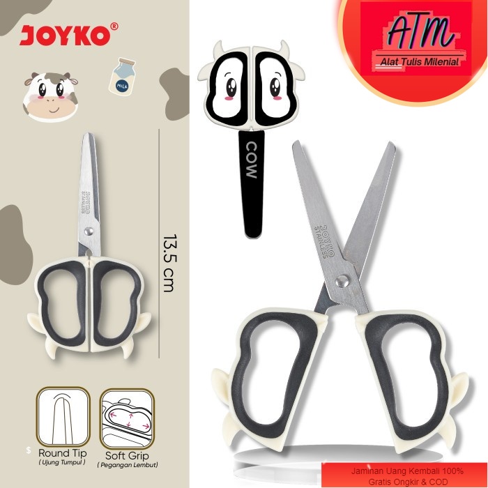 

Gunting Scissors Joyko SC-28 Cow