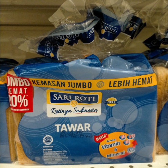 

Sari roti tawar jumbo