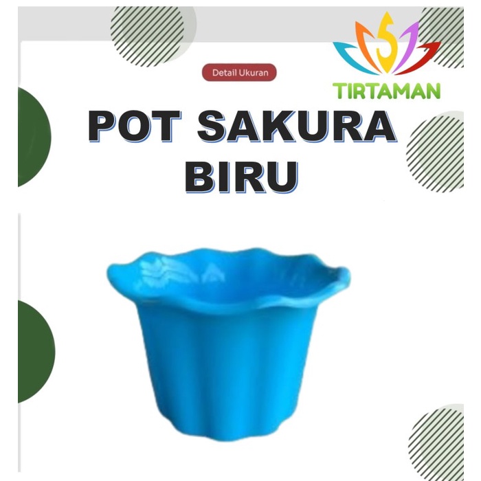 Pot Bunga  Pot Tanaman  Pot Plastik Sakura