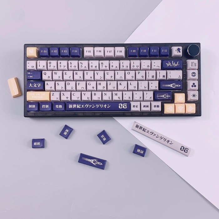 KEYCAPS PBT EVANGELION 06 XDA PROFILE SUBLIM MECHANICAL KEYBOARD