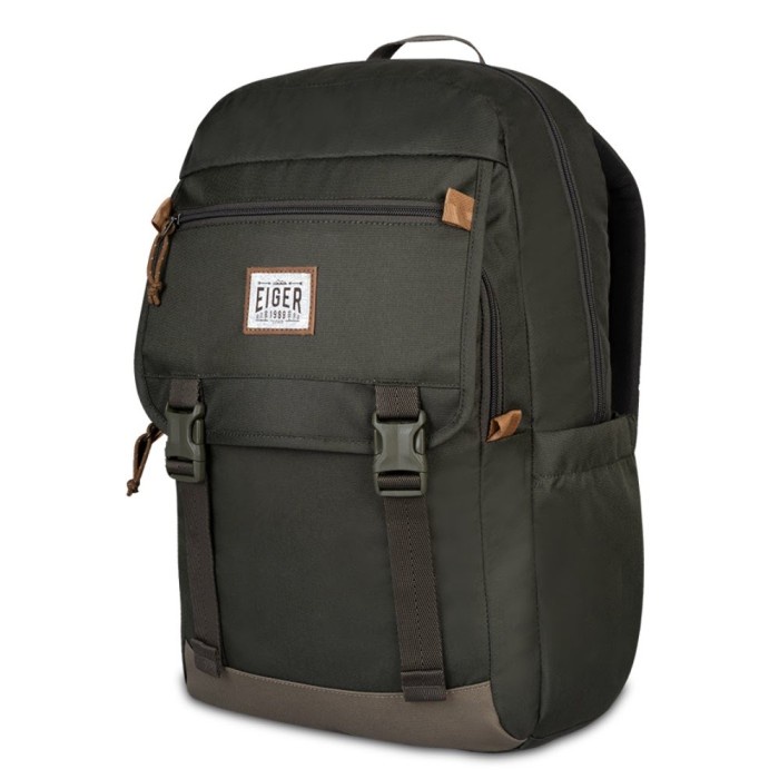 TAS RANSEL EIGER CRUISER 3.0 BLACK LAPTOP BACKPACK