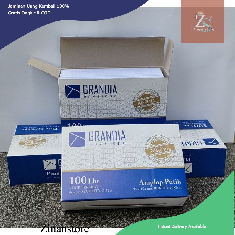 

Amplop Putih 1 Dus isi 100 lembar Zinanstore