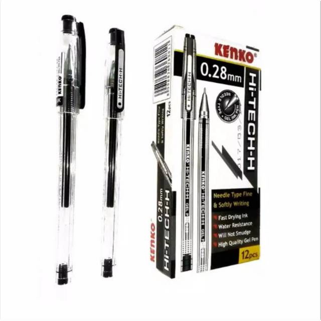 

Pulpen KENKO 0,28mm HI-TECH (12pc)