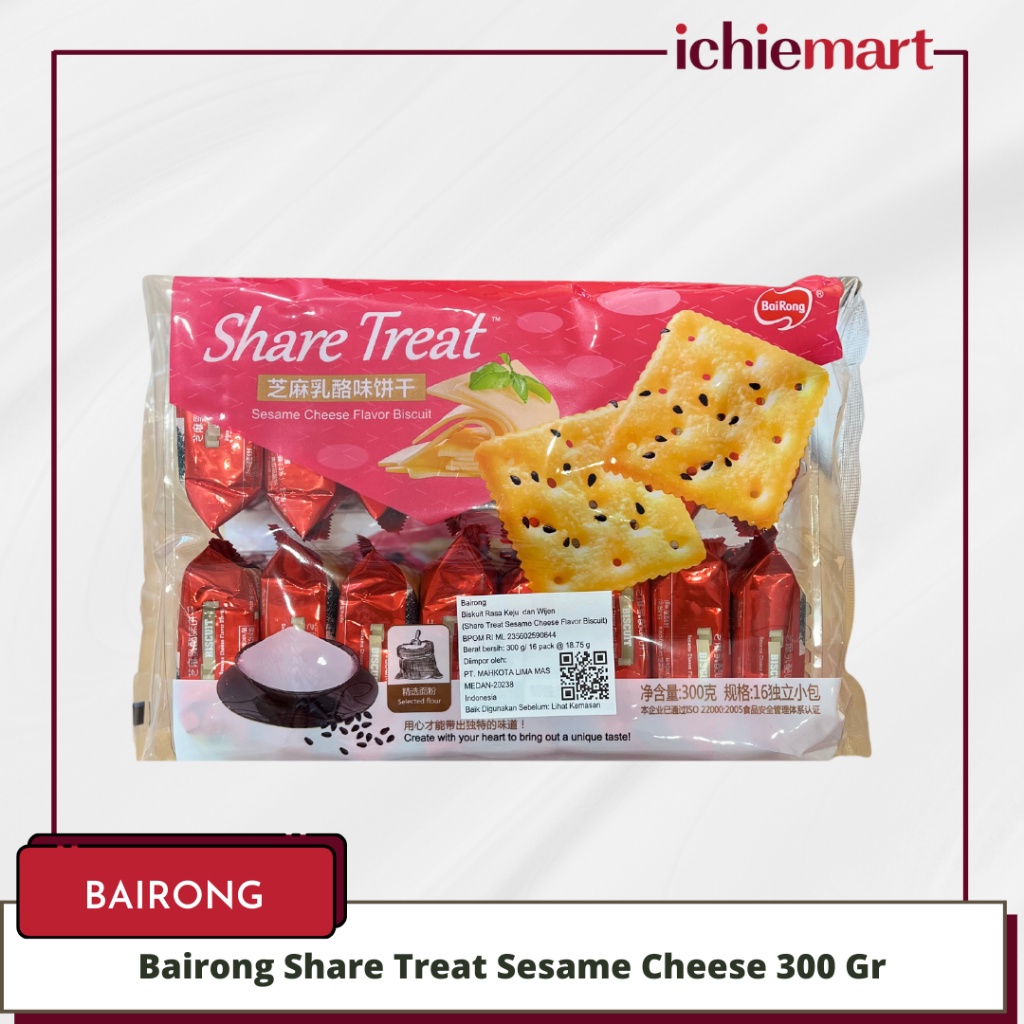 

Bairong Share Treat Sesame Cheese 300 Gr