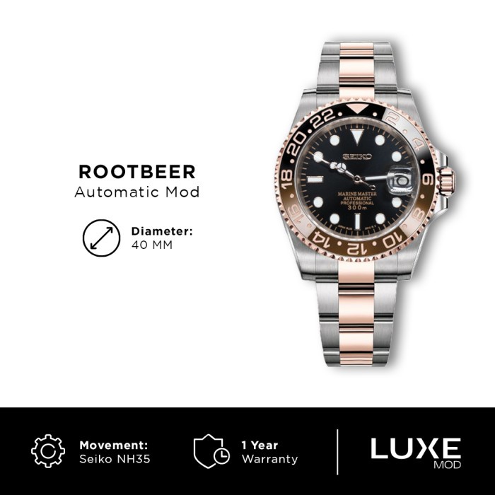 Seiko Rootbeer Mod NH35