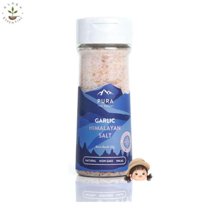 

New Produk Terlaris Pura Himalayan Salt Garlic Garam Himalaya Natural