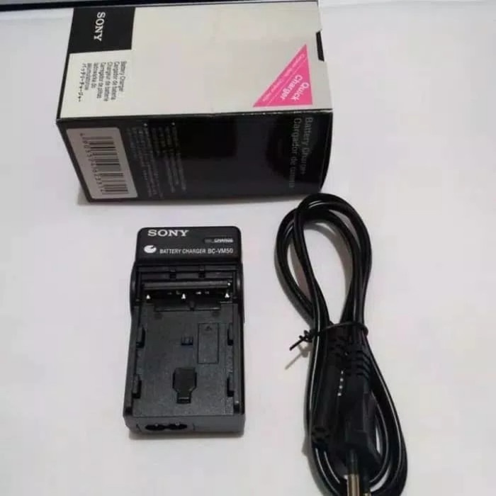 promo charger baterai Sony bc vm 50