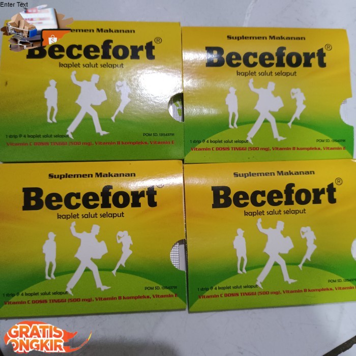 ready becefort suplemen makanan @4 tablet