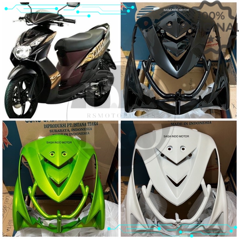 Tameng Depan Mio Soul Karbu 2008 2009 2010 2011 | front panel WIN | cover bodi besar motor karburato