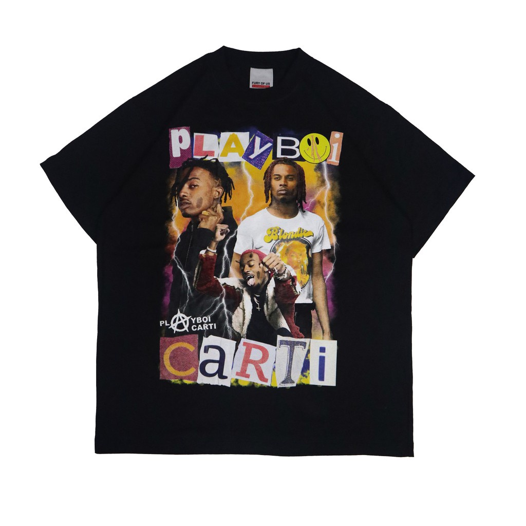 【COD】 FURY OF US PLAYBOI CARTI RAP TEE T Shirt