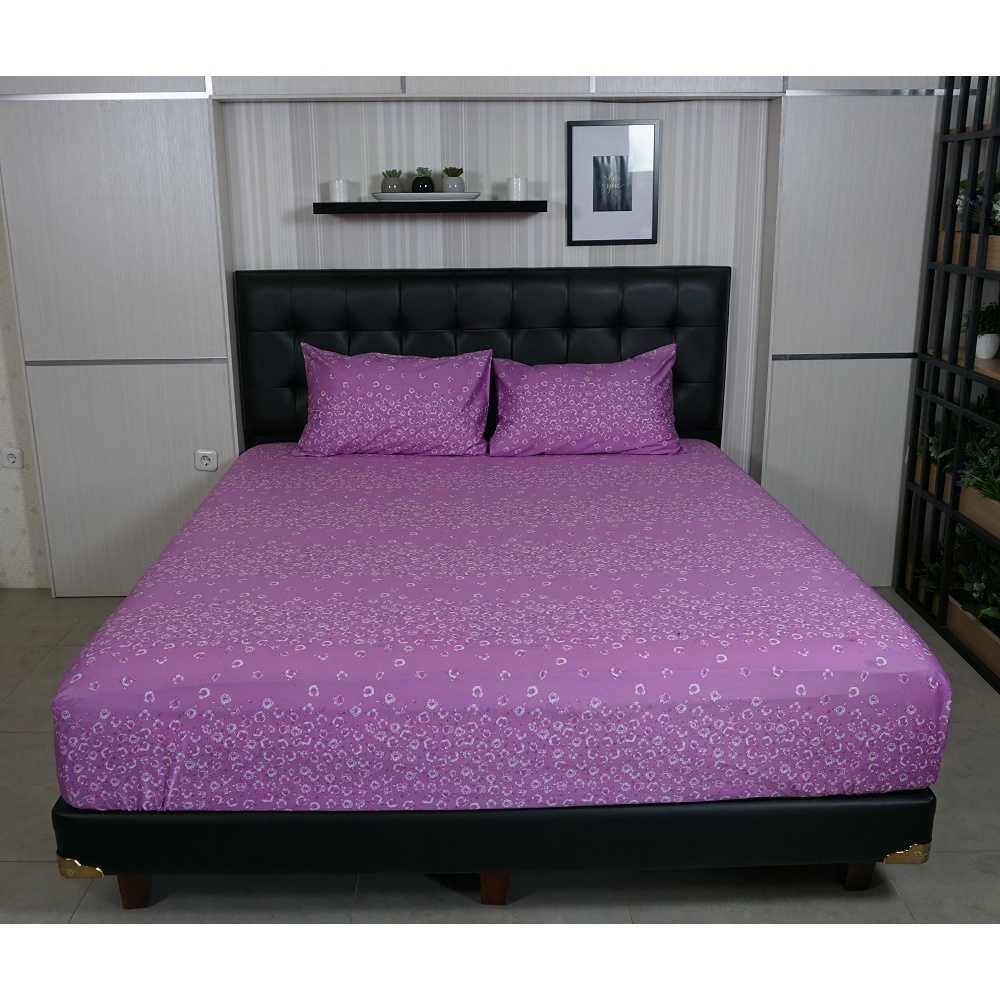 Idola Style Lavender Sprei Katun Jepang 120x200 T30 cm KJ-0544