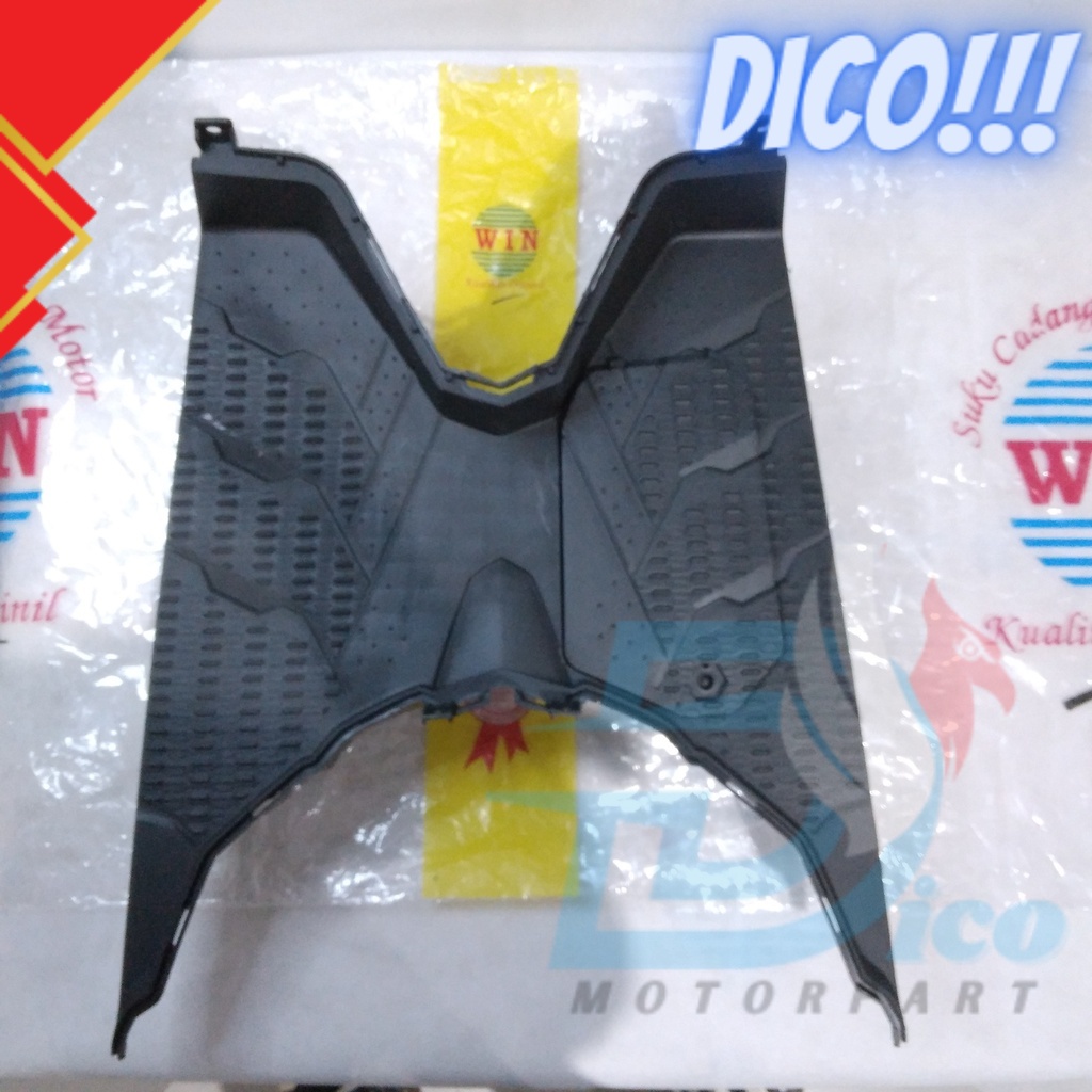 Pijakan Kaki Vario 125 150 LED 2018 2019 2020 2021 | footrest atas + tutup aki WIN | bordes injakan 