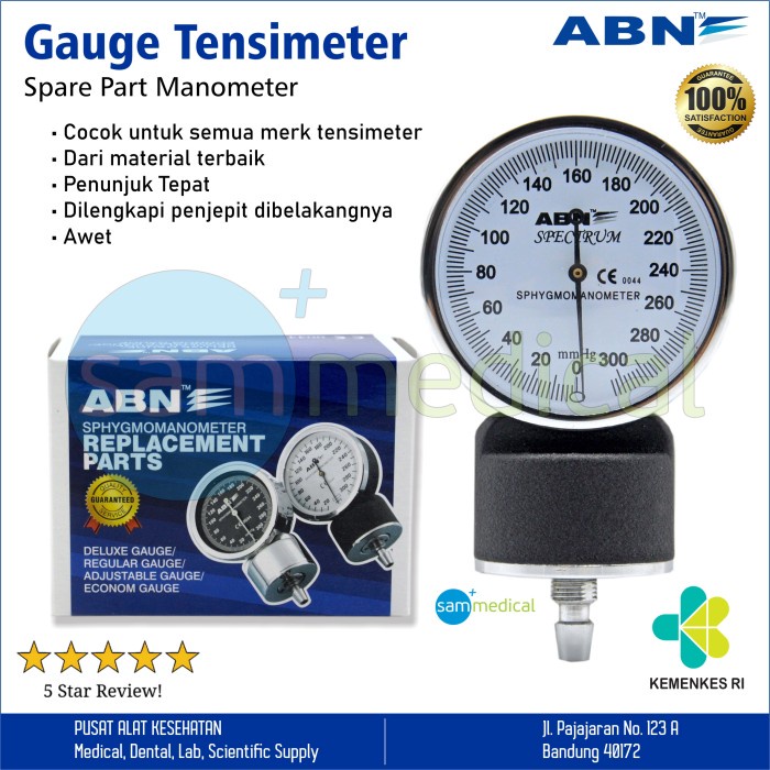 ABN Spare Part Manometer / Gauge Tensimeter / Jarum Tensi