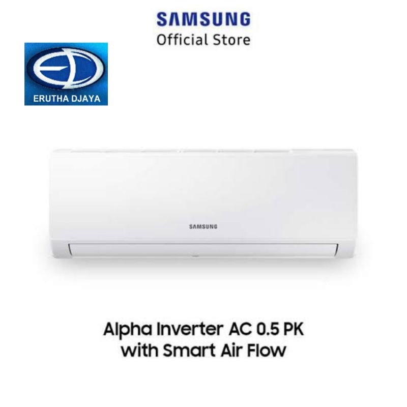 promo spesial SAMSUNG AC 1/2 PK Alpha Inverter AR05AYHLAWKNSE
