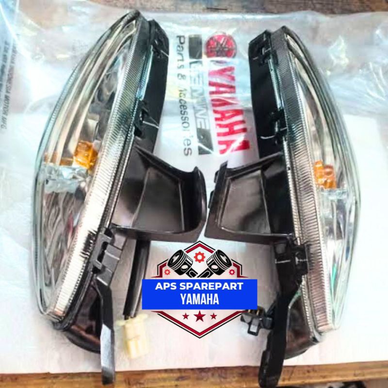 Ori lampu sein sen riting weser depan set assy vega zr 5D9 koko motor sparepart 01