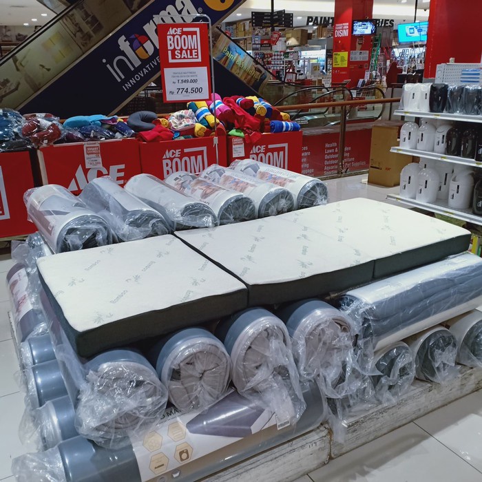 PROMO SPESIALFOLDING MATRAS BAMBOO - KASUR LIPAT MURAH - KASUR LIPAT ACE HARDWARE