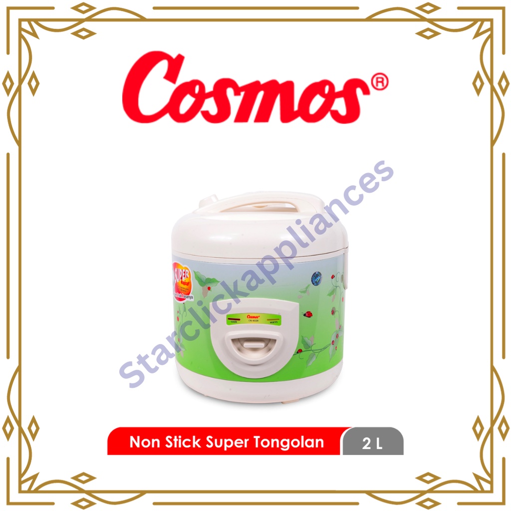 COSMOS Rice Cooker Non Stick CRJ-8228 / CRJ 8228 / CRJ8228 [1.8 Liter]