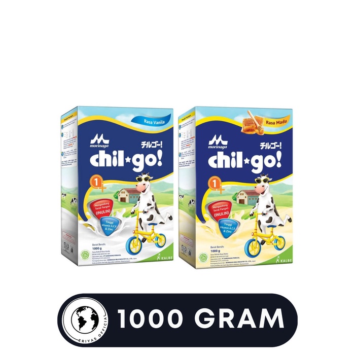 

Susu Bubuk Chil Go Powder 1+ Plus 1-3 Tahun 1000 gr Gram - Vanila