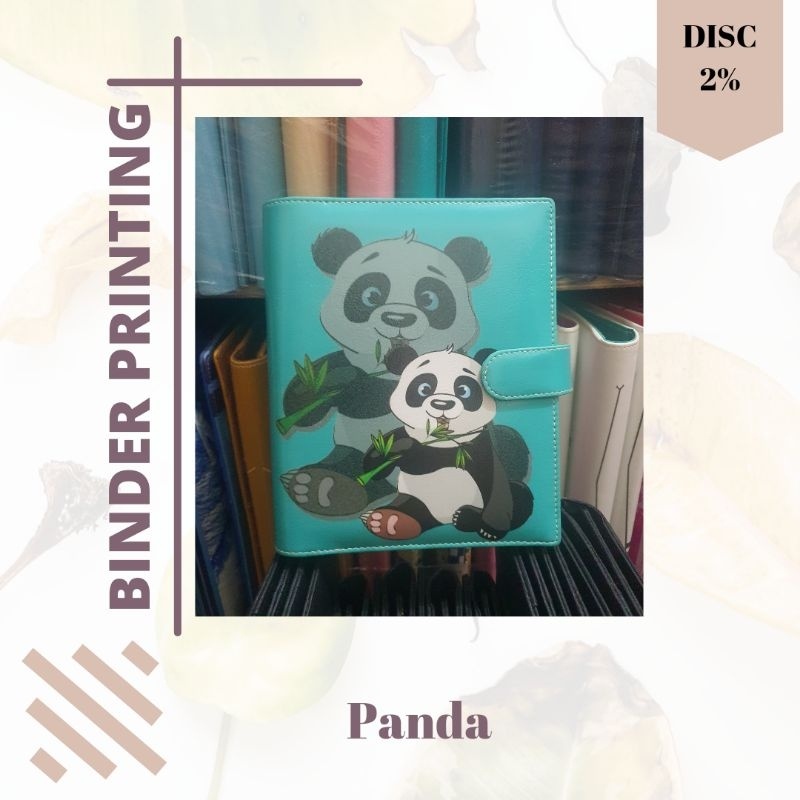 

Binder Printing Kulit Sintesis A5 (20r) panda