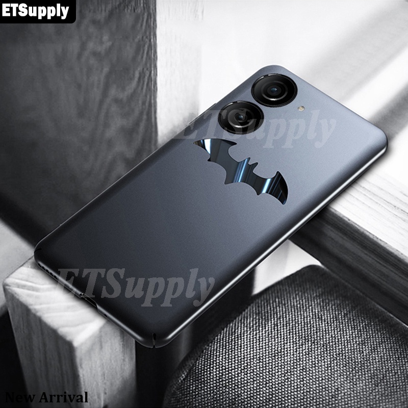 Phone Case Asus Zenfone 10 9 12 Ultra Back Cover Fashion Slim Slick Cool Metal Pattern Cover for Asu