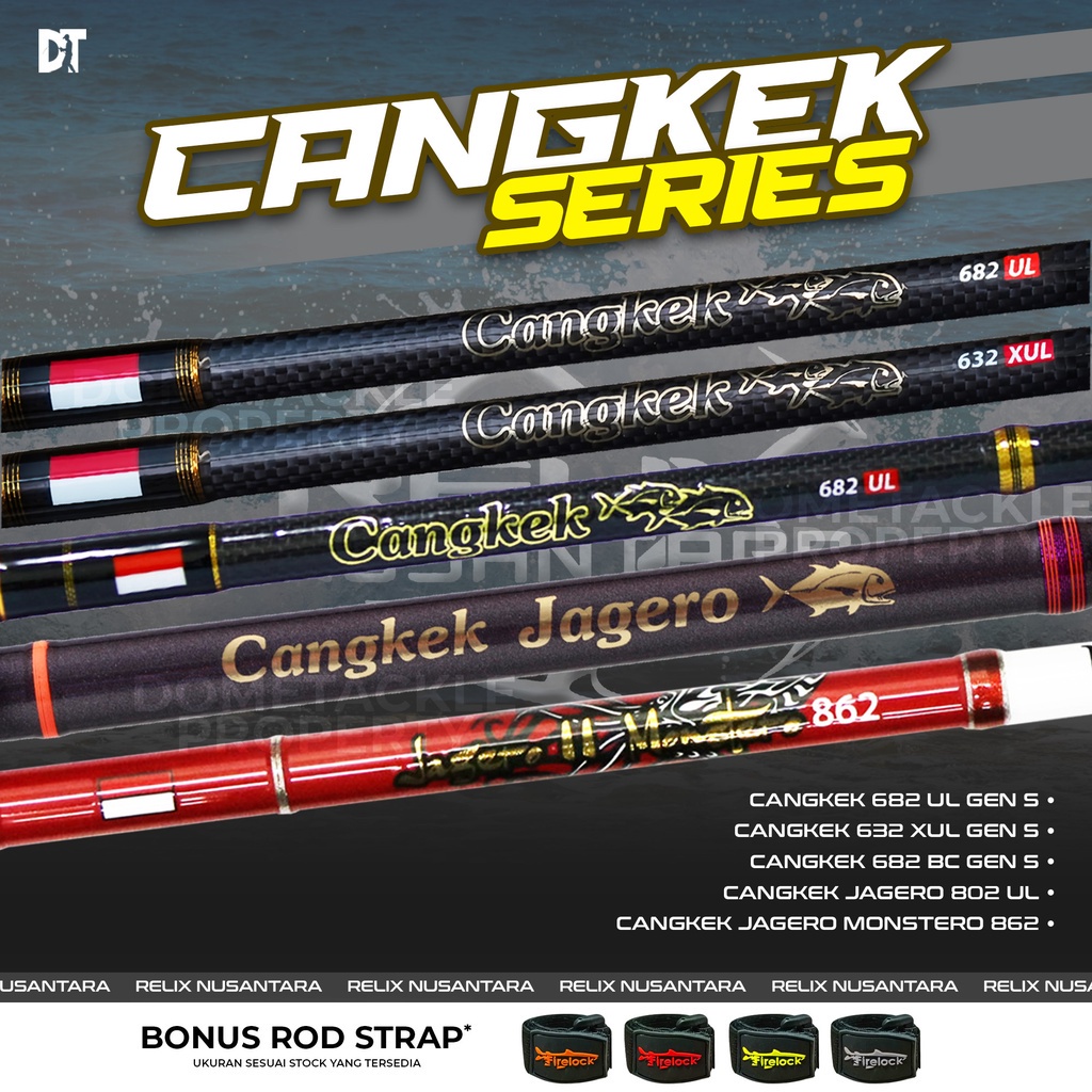JORAN CANGKEK JAGERO ALAP ALAP RELIX NUSANTARA JORAN PANCING ROD UL ULTRALIGHT SPINNING BAITCASTING 