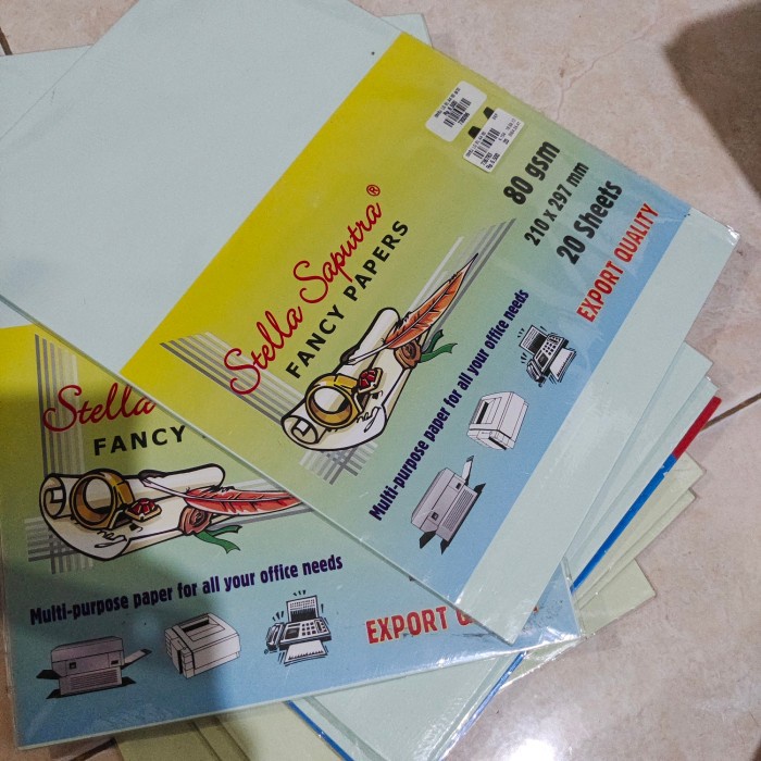 

FANCY PAPERS 80GSM 20 SHEETS