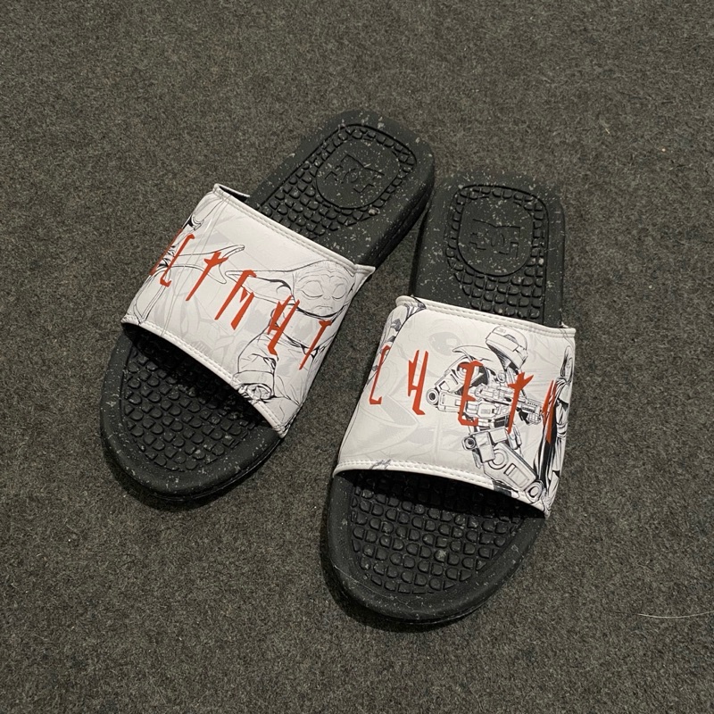 Sandal DC X Starwars Slip On Black White Original
