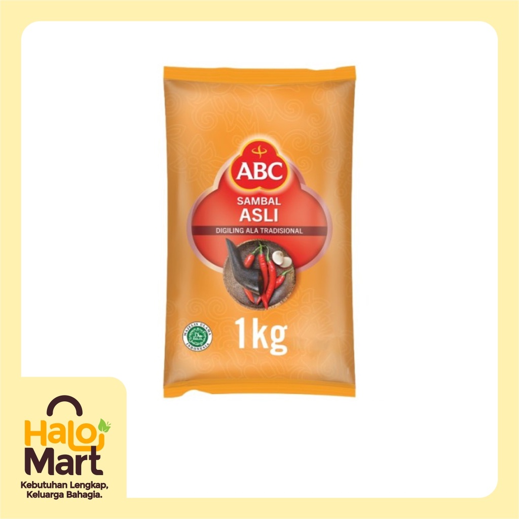 

ABC Sambal Asli Pillow Bag 1Kg