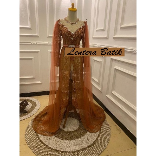 Pakaian Wanita Atasan Dress Gaun Pesta Kebaya Pengantin brokat Lamaran Jumbo Premium