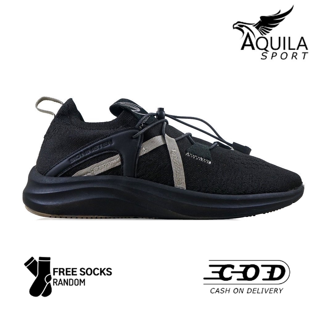 Sepatu Lari 910 Nineten FUJI RCV Original - Tripple Black